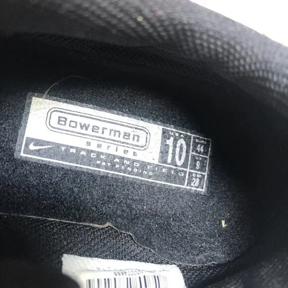 Nike Zoom Rival Bowerman Series Mens Size 10 Track Shoes 311894-011 Blk/Silver - Picture 13 of 13